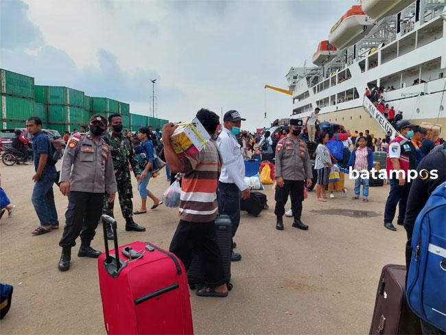Pelayaran Terakhir dari Batam ke Belawan, KM Kelud Angkut 1.645 Penumpang