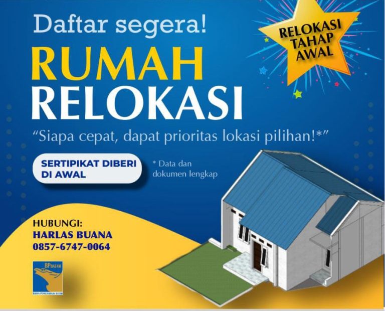 Daftar Lebih Awal, Warga Rempang Dapat Prioritas Pilih Rumah Ganti