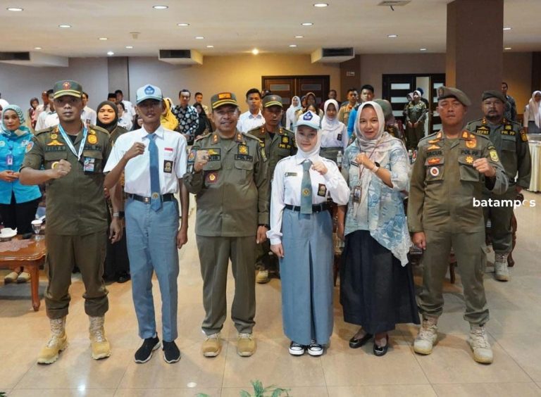 Tekan Pelanggaran Perda, Satpol PP Tanjungpinang Bentuk Duta Pelajar Tertib