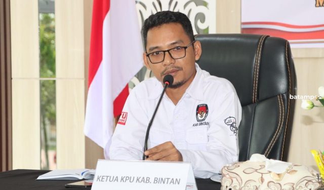 Dijaga Ketat Polisi, 1.984 Bilik Suara Tersimpan di Gudang Khusus Kantor KPU Bintan