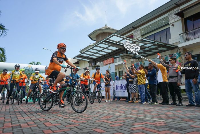 Puluhan Anak Meriahkan Charity Ride bagi Anak-anak di Pulau Bintan