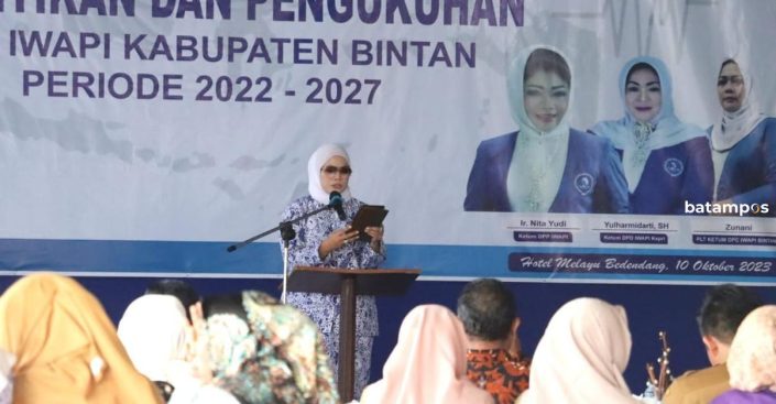 Zunani Terpilih Jadi Ketua IWAPI Bintan