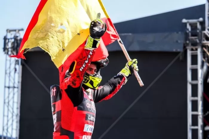 Unggul 60 Poin, Alvaro Bautista Makin Dekat dengan Gelar Juara Dunia WSBK