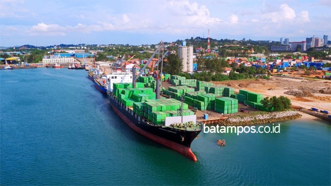 Ekspor Batam Turun  US$ 23,11 Juta, Ini Negara Tujuan Ekspor Terbesar