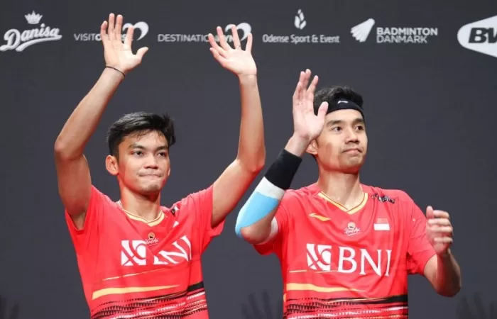 Bagas dan Fikri Harus Puas Jadi Runner-up Denmark Open 2023