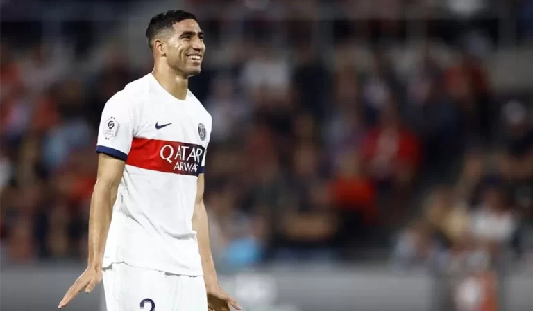 PSG Bungkam Rennes 3-1, Achraf Hakimi Jadi Bintang Lapangan