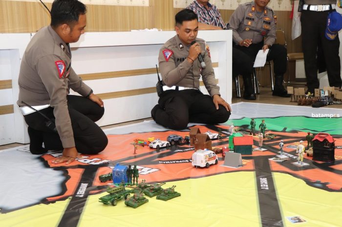 Polresta Gelar TGF untuk Berikan Gambaran Situasi dan Cara Bertindak