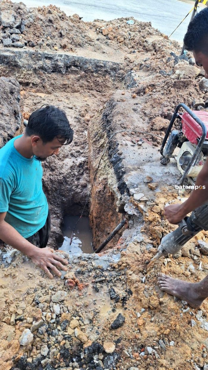Kemarau, Debit Air Perumda Tirta Karimun Menyusut 30 Persen