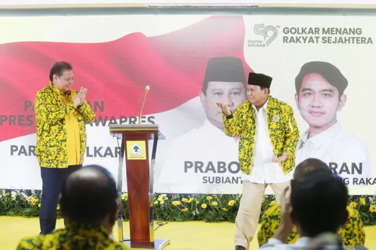 Prabowo Puji Ridwan Kamil dan Partai Golkar yang Berhati Besar