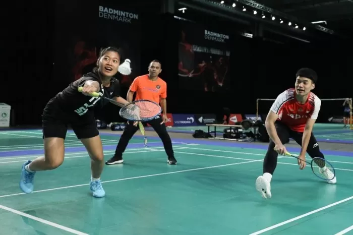 Timnas Bulu Tangkis Indonesia Tancap Gas Setiba di Denmark