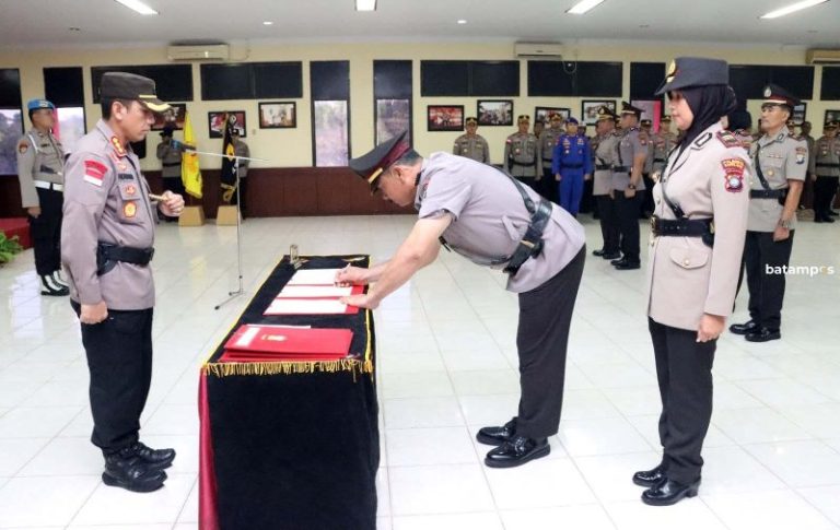 3 Pejabat Polresta Barelang Berganti, Ada 2 Kapolsek