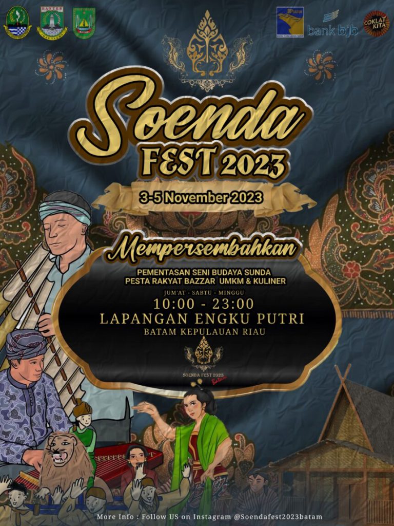 Soenda Fest 2023, Pesta Rakyat Warga Sunda Akan Digelar di Lapangan Engku Putri