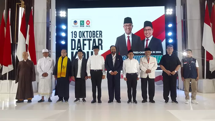 Antarkan Anies-Cak Imin Daftar ke KPU, Surya Paloh: Kita Sudah Hadapi Berbagai Cobaan