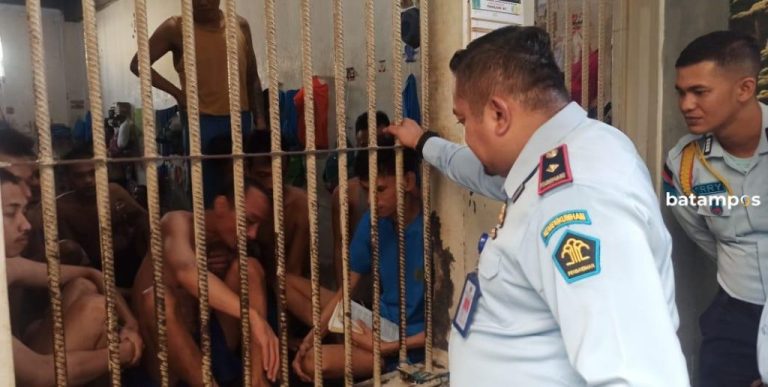 Rutan Batam Kelebihan Kapasitas 3 Kali Lipat