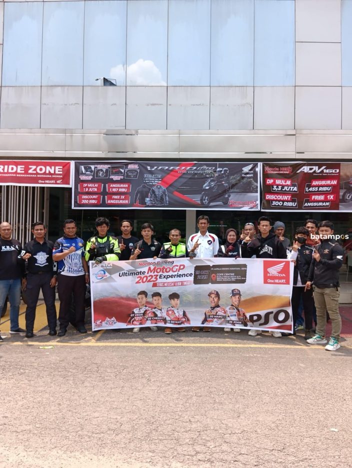 Honda Community Kepri Gelar Nonton Bareng Moto GP Mandalika 2023
