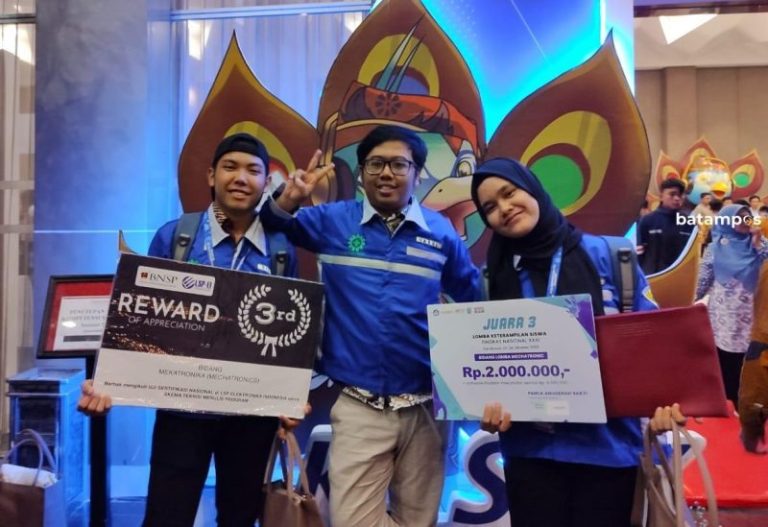 Tim SMKN 1 Batam Bawa Pulang 12 Medali dari Ajang LKS Tingkat Nasional