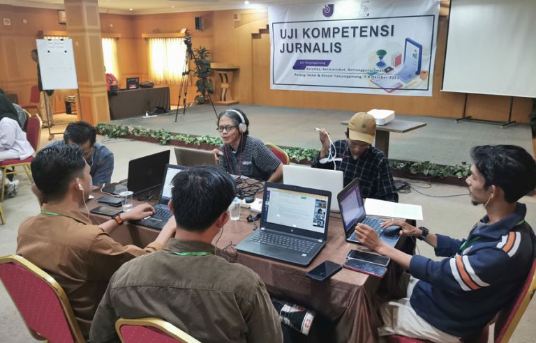 AJI Kota Tanjungpinang Menggelar UKJ yang Diikuti 27 Jurnalis