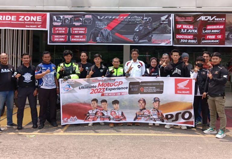Honda Community Kepri Nonton Bareng MotoGP mandalika 2023