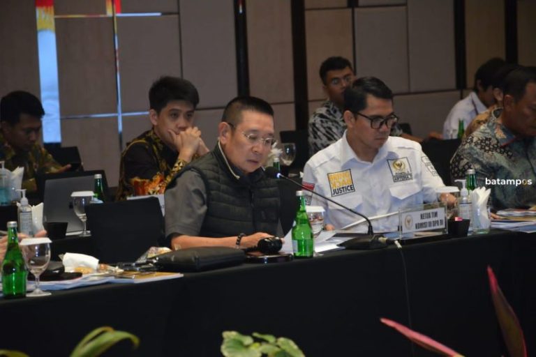 Dihadapan Komisi III DPR RI, Polda Kepri Sampaikan Penanganan Masalah di Pulau Rempang