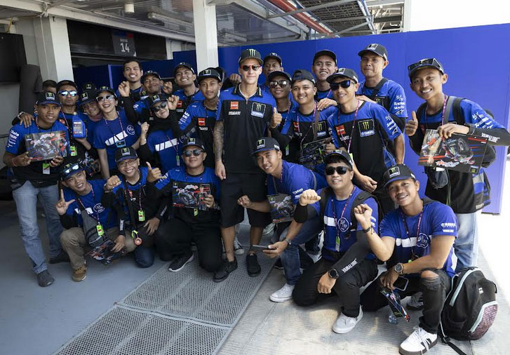 Antusias, Penggemar Meet & Greet dengan Pembalap Monster Energy Yamaha MotoGP di Sirkuit Mandalika !
