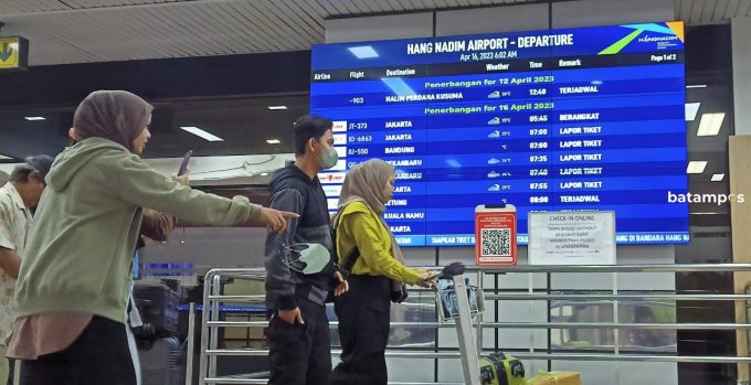 Tiap Hari Ada 10 Ribuan Penumpang Manfaatkan Bandara Hang Nadim