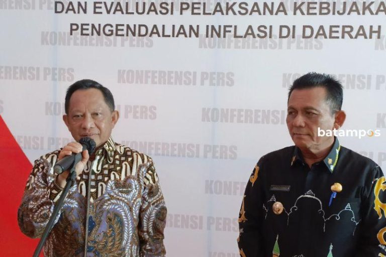 Mendagri Berpesan agar Kepri jangan Terlena Pertumbuhan Ekonomi di Atas Nasional