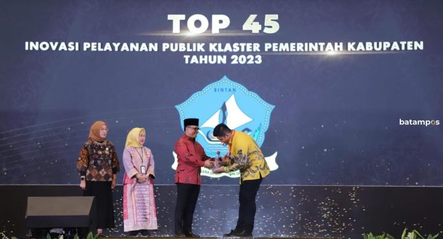 Inovasi Kampung Keren, Bupati Bintan Terima Penghargaan dari Menpan RB