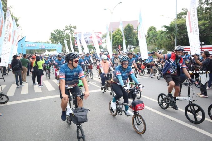 Ribuan Pesepeda Jajal Rute Sepanjang 31 Kilometer