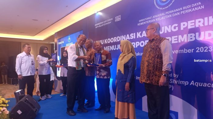 Bintan Terima Apresiasi Penghargaan dari Dirjen Perikanan Budidaya KKP
