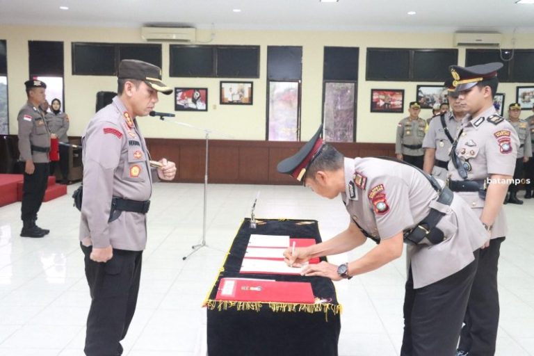 Kapolsek Batuaji dan Seibeduk Berganti, Ini Pejabat yang Baru