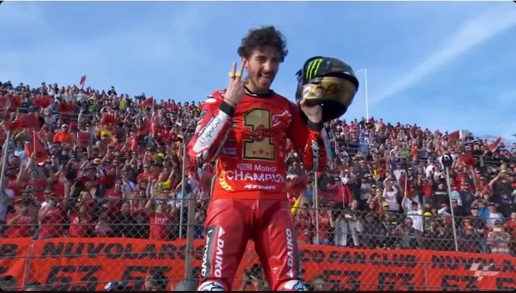 Francesco Bagnaia Berjaya di Sirkuit Ricardo Tomo, Segel Juara Dunia MotoGP 2023