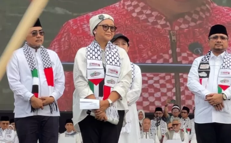 Menlu Retno Tegaskan Indonesia Mendukung Palestina