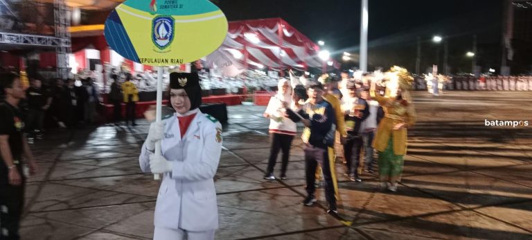 Pembukaan Porwil Riau Meriah