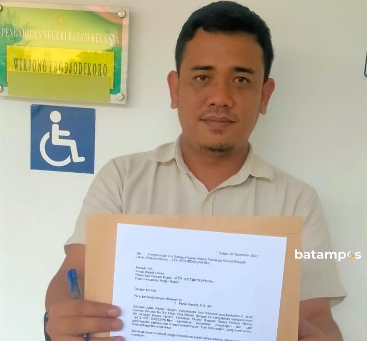Merasa Dibohongi, Kuasa Hukum Pegawai BP Batam yang Didakwa Cabuli Anak Tiri Mundur