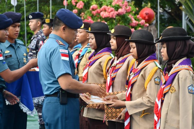 Lanal TBK Kirim Pramuka Saka Bahari Sail Cenderawasih 2023