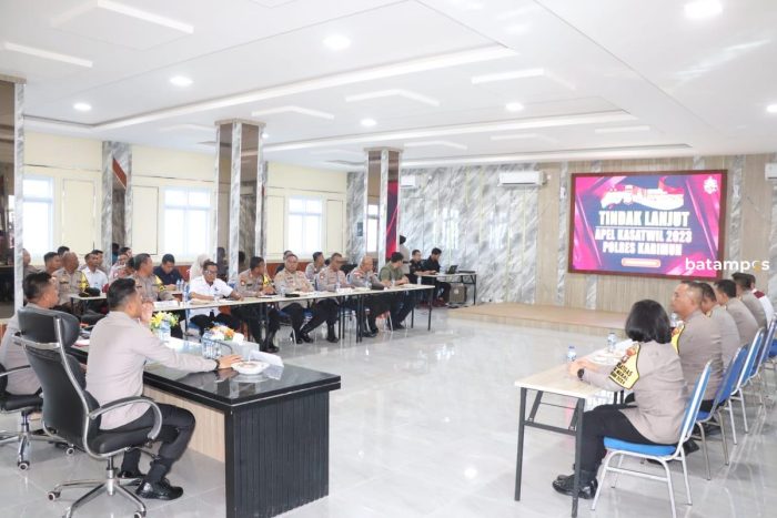 Kapolres Karimun Ingatkan Jajarannya Tetap Netral