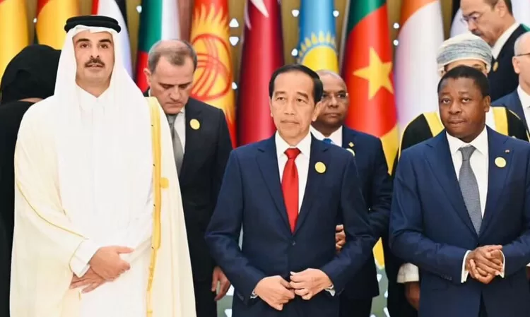 Hentikan Serangan Israel, Jokowi Ajukan 4 Tindakan Kepada Para Pemimpin Negara di KTT OKI