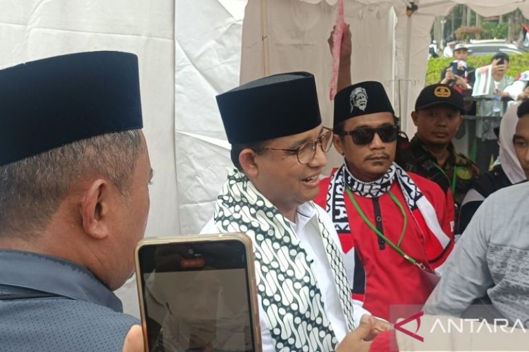 Hadiri Aksi Bela Palestina, Anies: Indonesia Takkan Biarkan Saudaranya Teraniaya