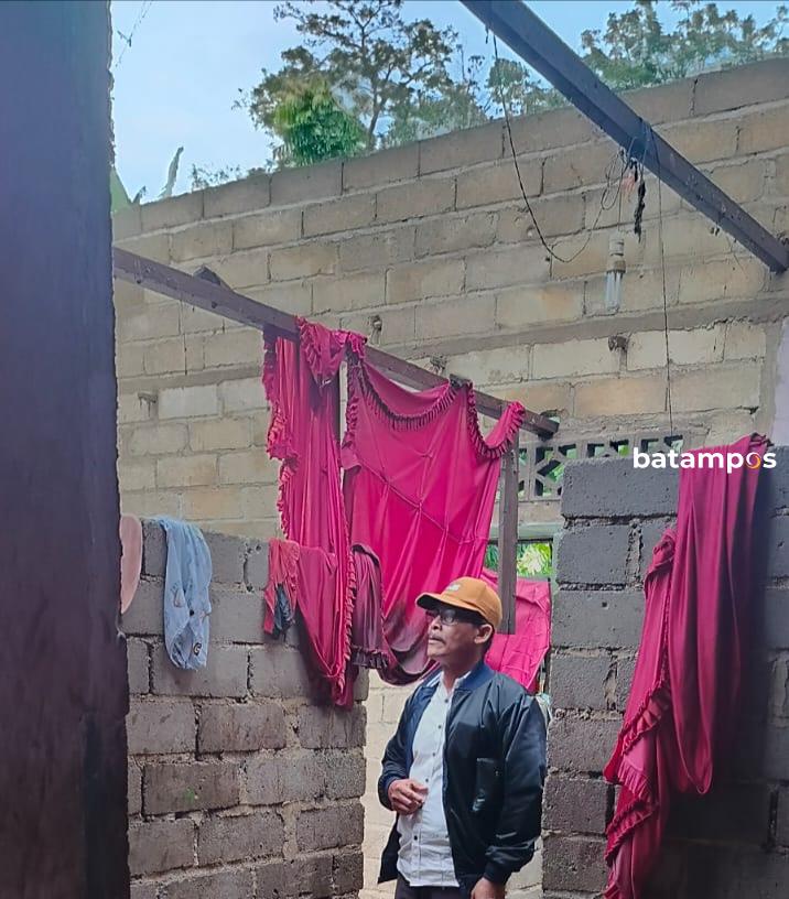 2 Rumah Warga Desa Kundur Dihantam Puting Beliung