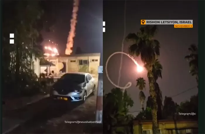 Viral Video Misil Iron Dome Israel Malfungsi, Gagal Tangkal Serangan Justru Berbalik dan Jatuh di Tel Aviv