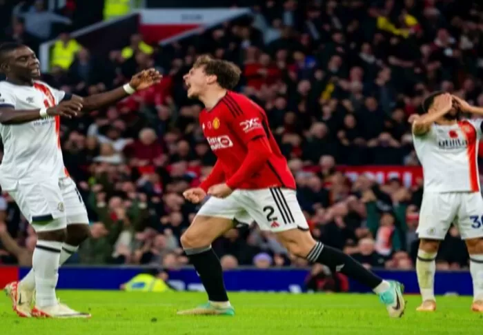 Drama Kemenangan Manchester United atas Luton Town