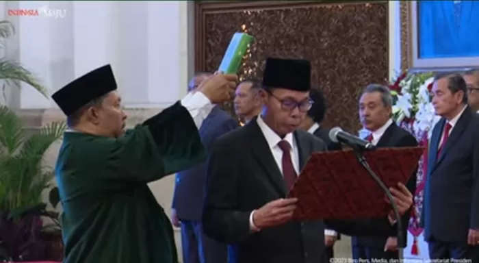 Presiden Resmi Lantik Nawawi Pomolango sebagai Ketua KPK Sementara