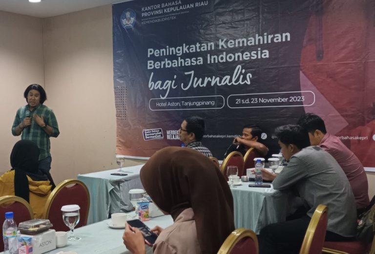 Peningkatan Kemahiran Berbahasa Jurnalis Kepri