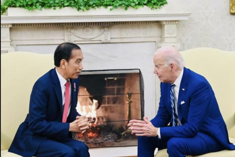 Jokowi Bertemu Biden di Gedung Putih
