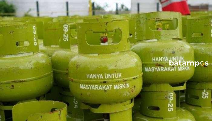 15 Ribu Tabung Elpiji 3 Kg di Karimun Rusak