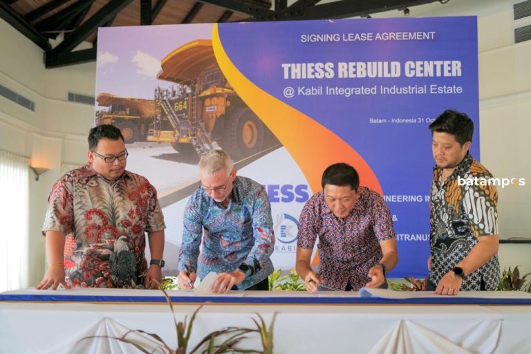 Thiess Gabung ke Kawasan Industri Terpadu Kabil
