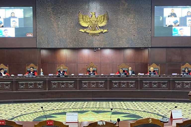 MK Nyatakan Gugatan Warga Kepri soal Rempang Tak Dapat Diterima