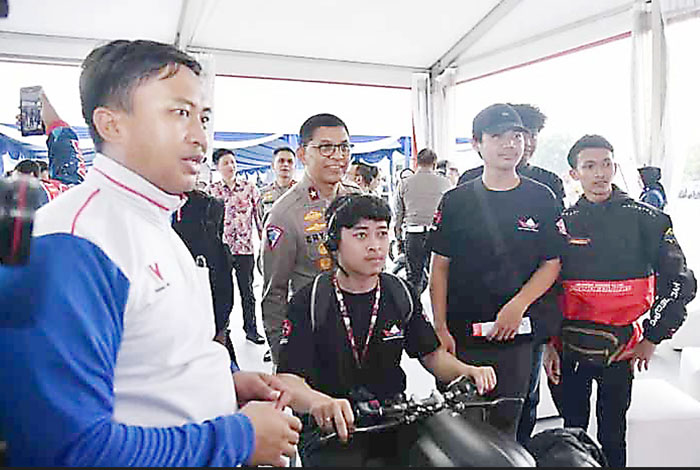 AHM Gandeng Korlantas Polri Edukasi Safety Riding buat Milenial