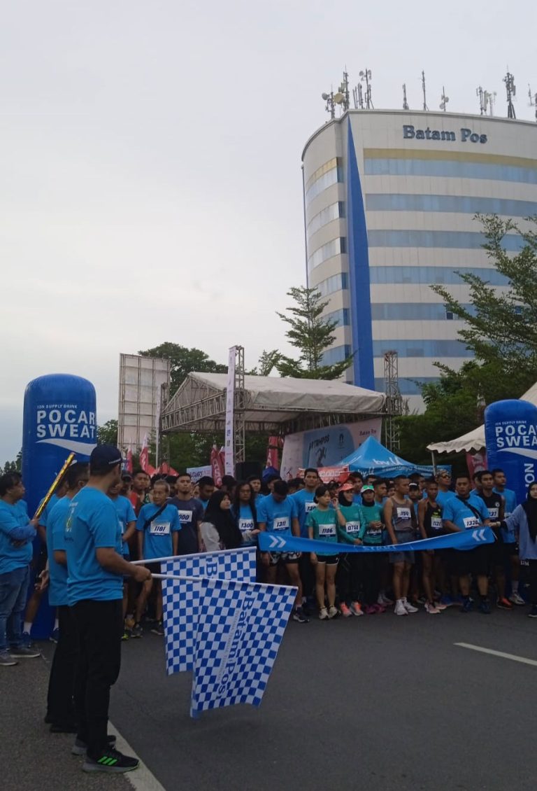  Batam Pos 10K Fun Run Sukses Terlaksana, Batam Pos Jadi Partner Terbaik