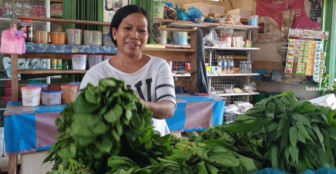 Musim Hujan, Harga Sayuran di Pasar Kawal, Bintan Mulai Naik